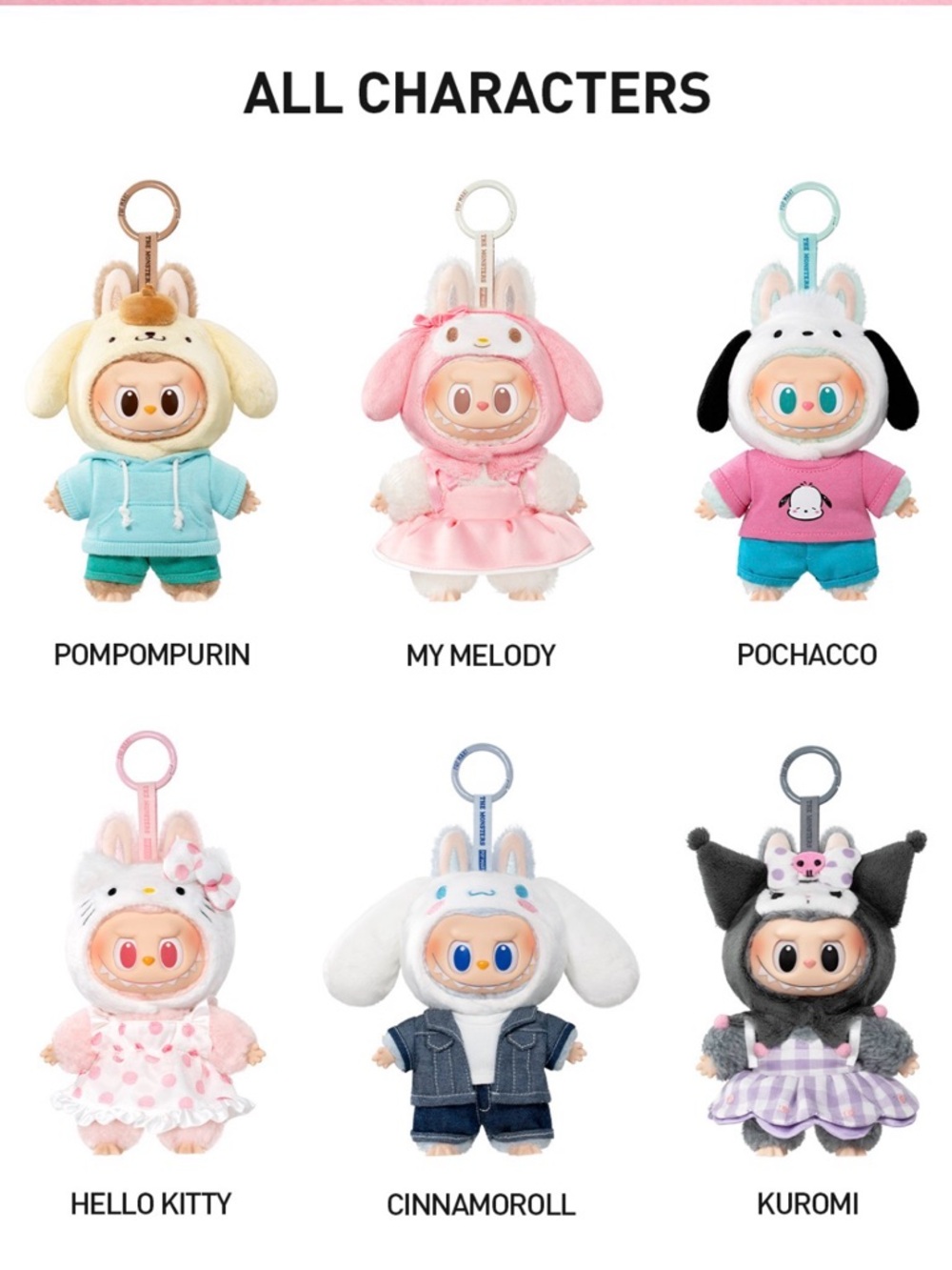 PopMart Labubu x Hello Kitty and friends- Cinnamorol